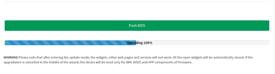 Flash BIOS button